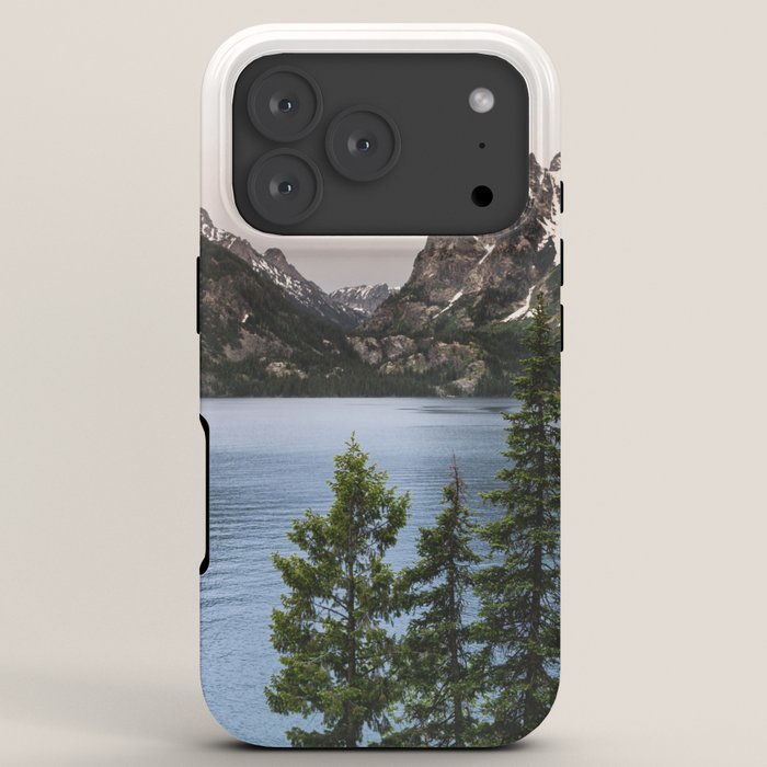 Grand Teton Wanderlust Lake Adventure - Nature Photography iPhone Case Gallery Image 7