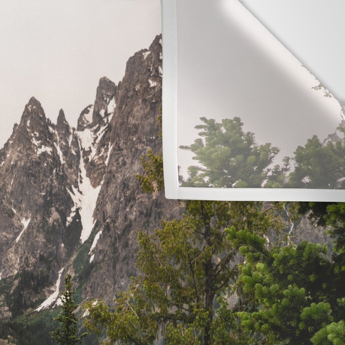 Grand Teton Wanderlust Lake Adventure - Nature Photography Wall Tapestry Gallery Image 3