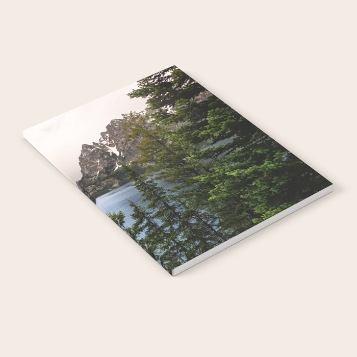 Grand Teton Wanderlust Lake Adventure - Nature Photography Notebook Gallery Image 1