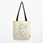  Harebell by Clarissa Munger Badger, 1859 (benefitting The Nature Conservancy) Tote Bag Gallery Image 2
