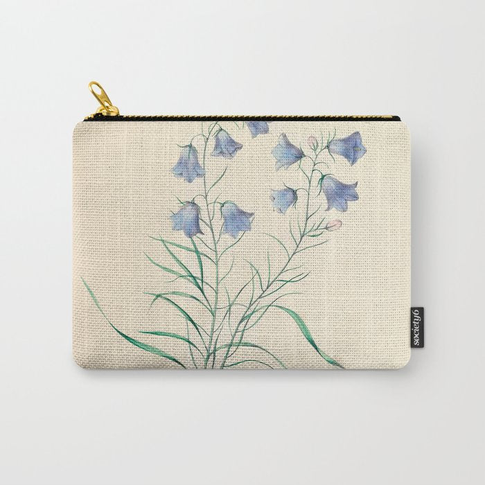 Harebell by Clarissa Munger Badger, 1859 (benefitting The Nature Conservancy) Carry All Pouch