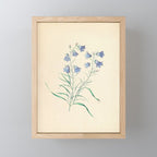  Harebell by Clarissa Munger Badger, 1859 (benefitting The Nature Conservancy) Mini Art Print Gallery Image 1