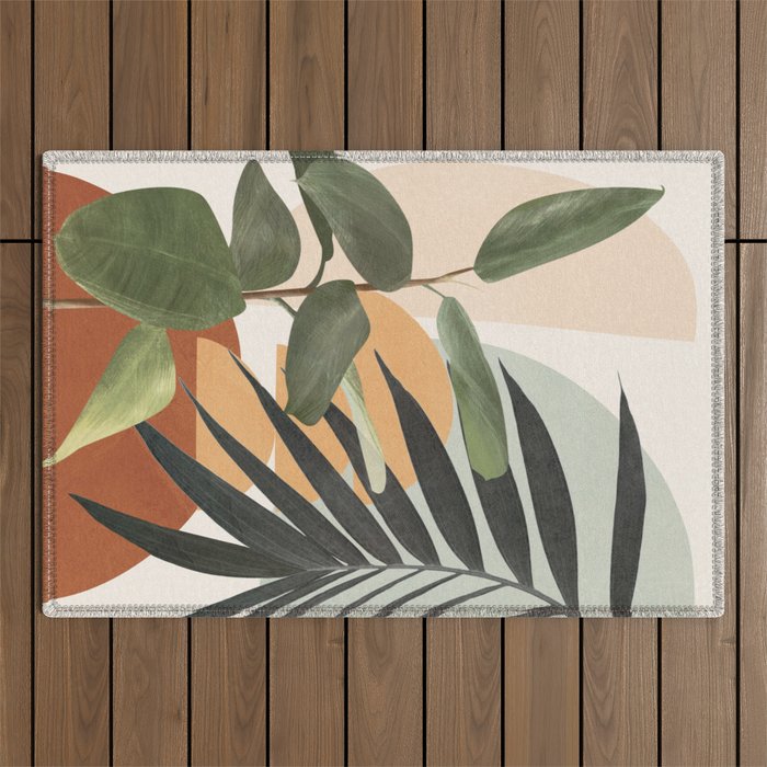 Sunset Flora 03 Outdoor Rug Gallery Image 1