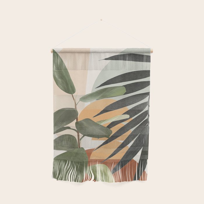 Sunset Flora 03 Wall Hanging Gallery Image 1