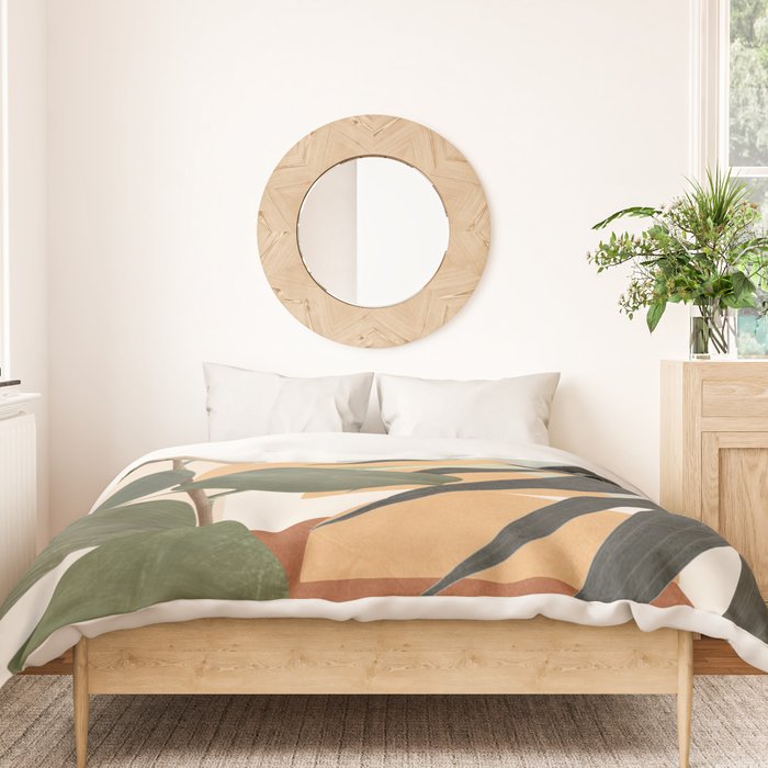 Sunset Flora 03 Duvet Cover Gallery Image 3