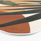 Sunset Flora 03 Bath Mat Gallery Image 3