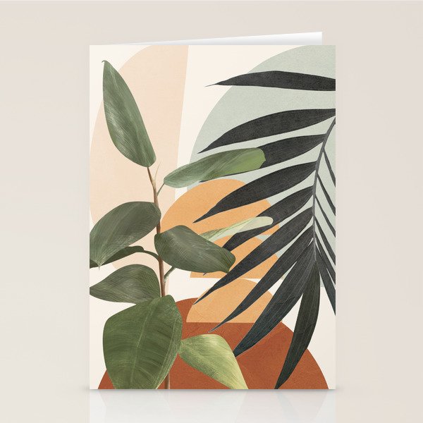 Sunset Flora 03 Stationery Card Gallery Image 2