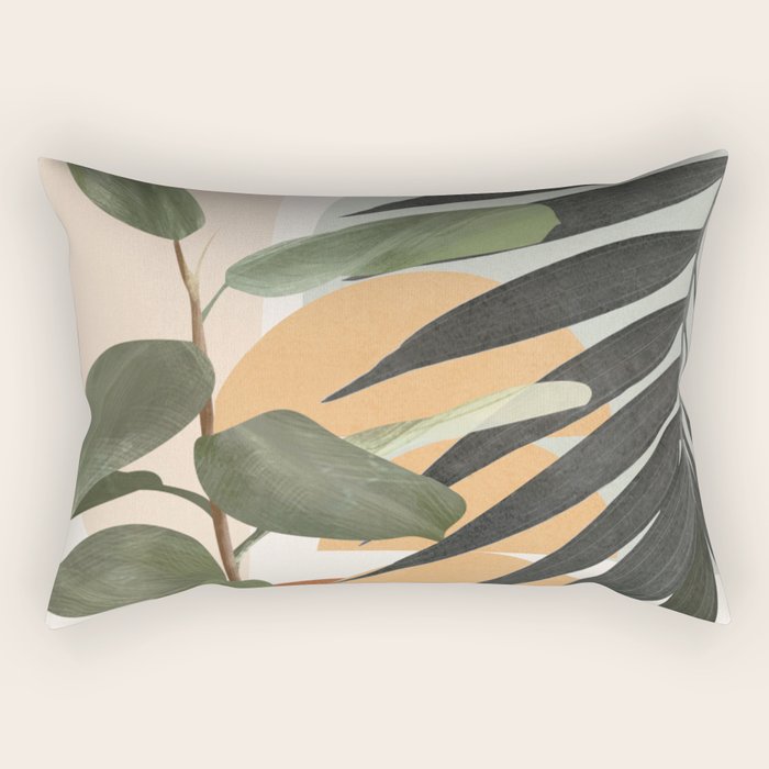 Sunset Flora 03 Rectangular Pillow Gallery Image 1
