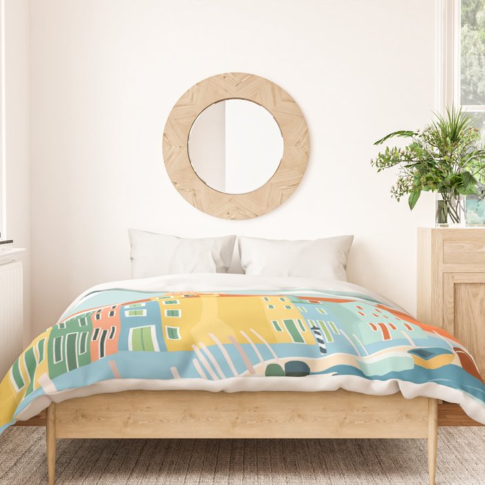 Murano, Venice, Italy Duvet Cover Gallery Image 3