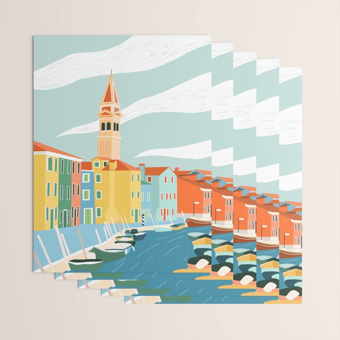 Murano, Venice, Italy Wrapping Paper Gallery Image 3