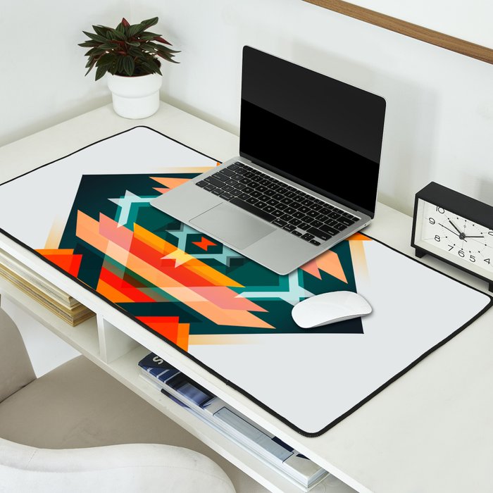 Broken Diamond - Incalescence Desk Mat Gallery Image 2