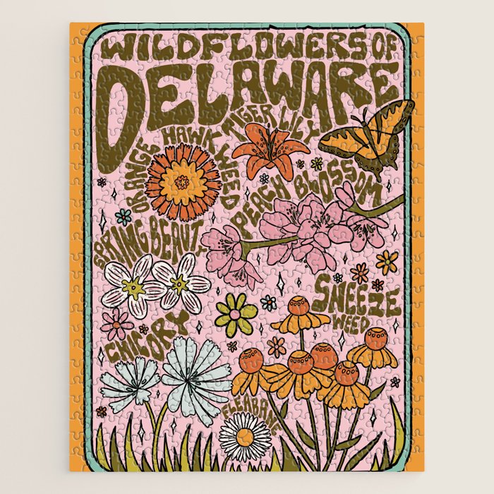 Delaware Wildflowers Jigsaw Puzzle Gallery Image 1