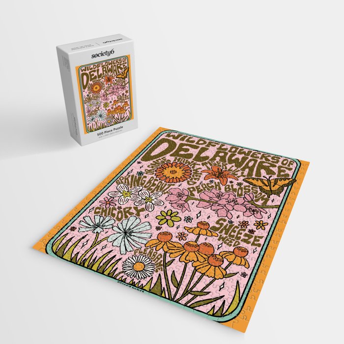 Delaware Wildflowers Jigsaw Puzzle Gallery Image 2