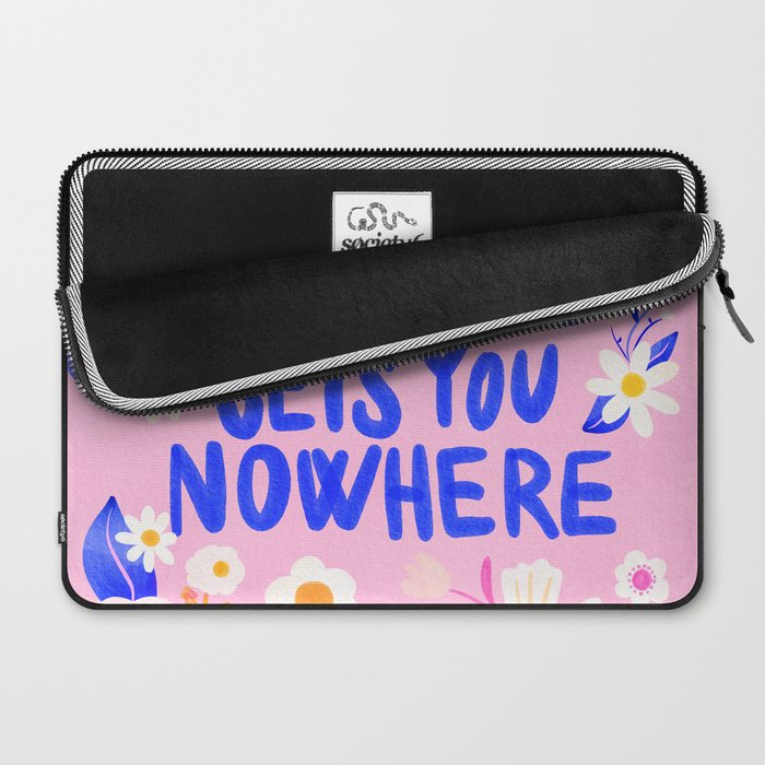 Normal gets you nowhere Laptop Sleeve Gallery Image 2