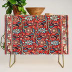 Qashqa'i Khorjin Fars Southwest Persian Bag Print Credenza Gallery Image 1