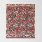 Qashqa'i Khorjin Fars Southwest Persian Bag Print Throw Blanket Gallery Image 2
