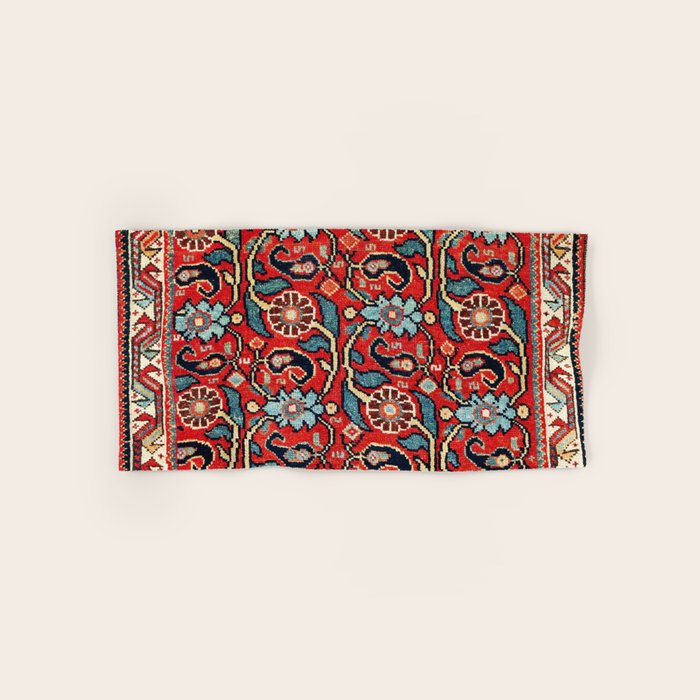 Qashqa'i Khorjin Fars Southwest Persian Bag Print Bath Towel Gallery Image 1