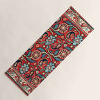 Qashqa'i Khorjin Fars Southwest Persian Bag Print Yoga Mat Gallery Image 1