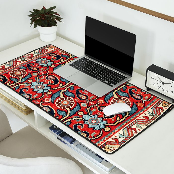 Qashqa'i Khorjin Fars Southwest Persian Bag Print Desk Mat Gallery Image 2