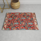Qashqa'i Khorjin Fars Southwest Persian Bag Print Rug Gallery Image 1