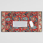 Qashqa'i Khorjin Fars Southwest Persian Bag Print Desk Mat Gallery Image 1