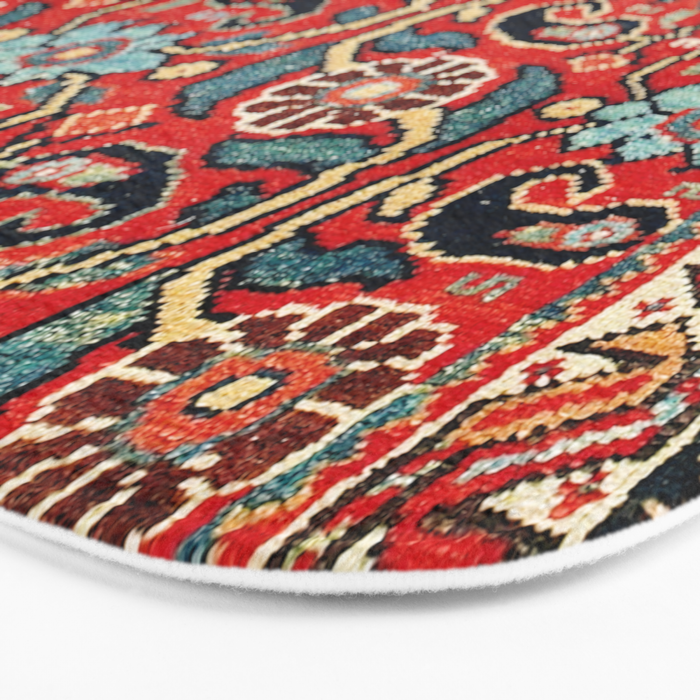 Qashqa'i Khorjin Fars Southwest Persian Bag Print Bath Mat Gallery Image 3