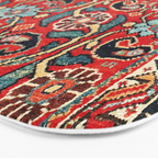 Qashqa'i Khorjin Fars Southwest Persian Bag Print Bath Mat Gallery Image 3
