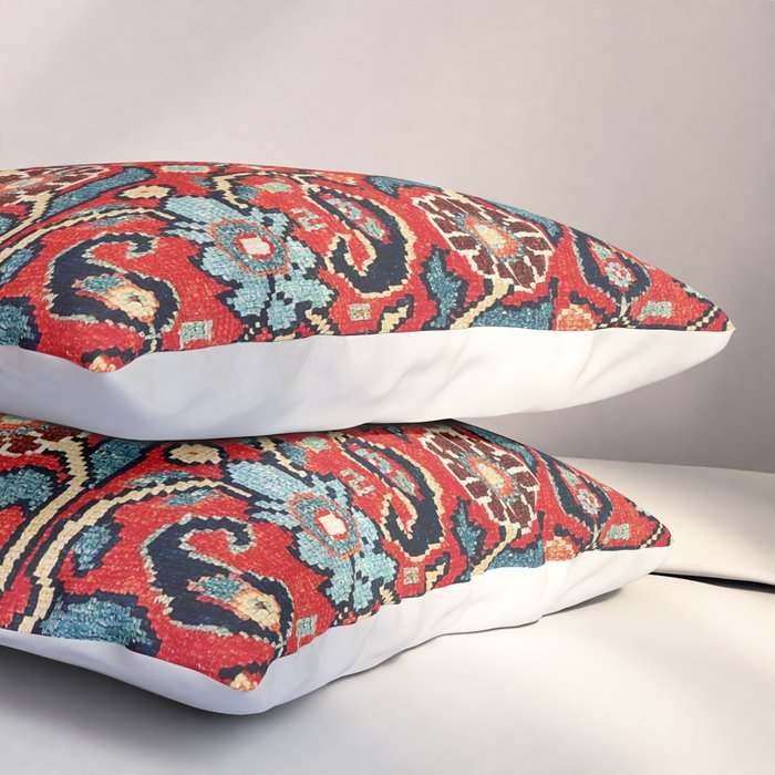 Qashqa'i Khorjin Fars Southwest Persian Bag Print Pillow Sham Gallery Image 3