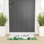 Get Naked, Meme, Tropical, Fun Bathroom Art Welcome Mat Gallery Image 3