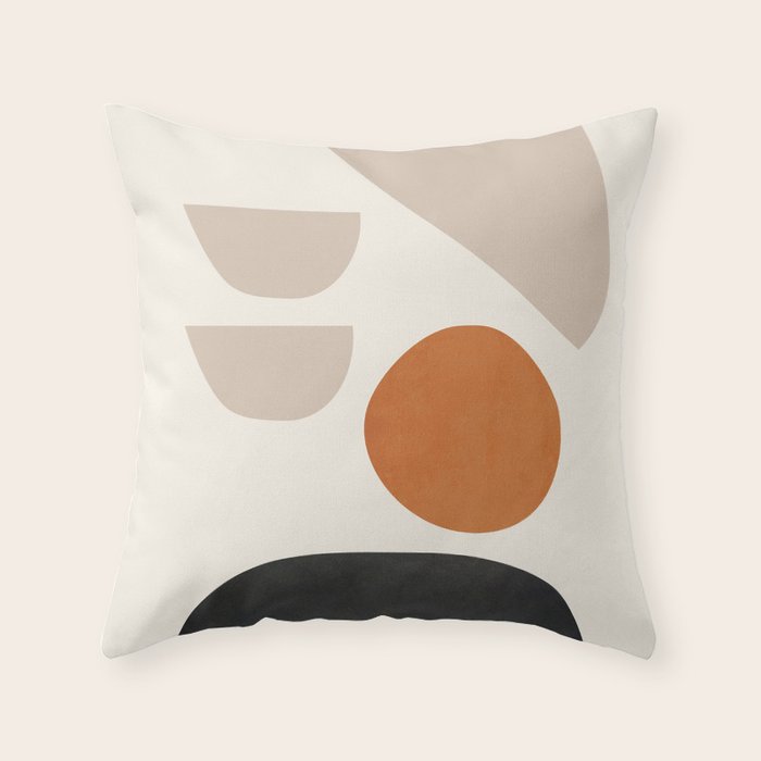 abstract minimal 62 Throw Pillow Gallery Image 6