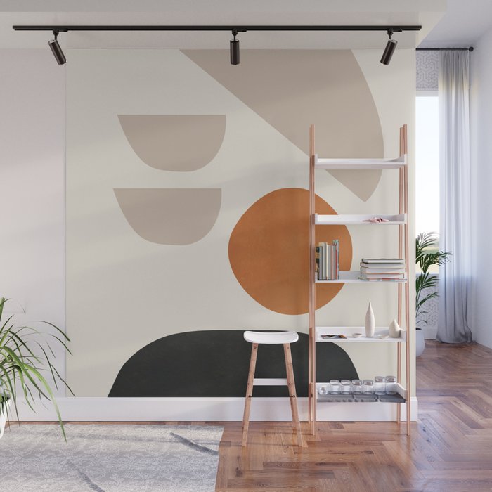 abstract minimal 62 Wall Mural Gallery Image 1