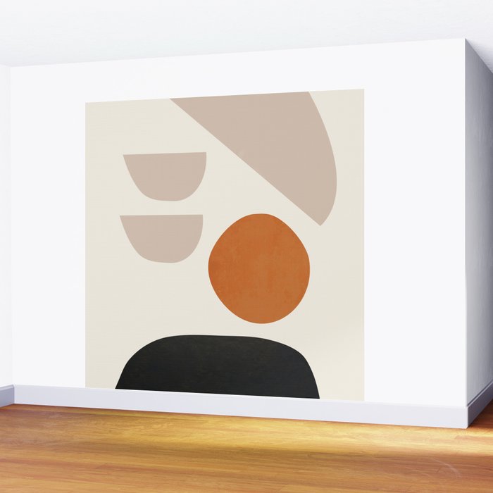 abstract minimal 62 Wall Mural Gallery Image 2