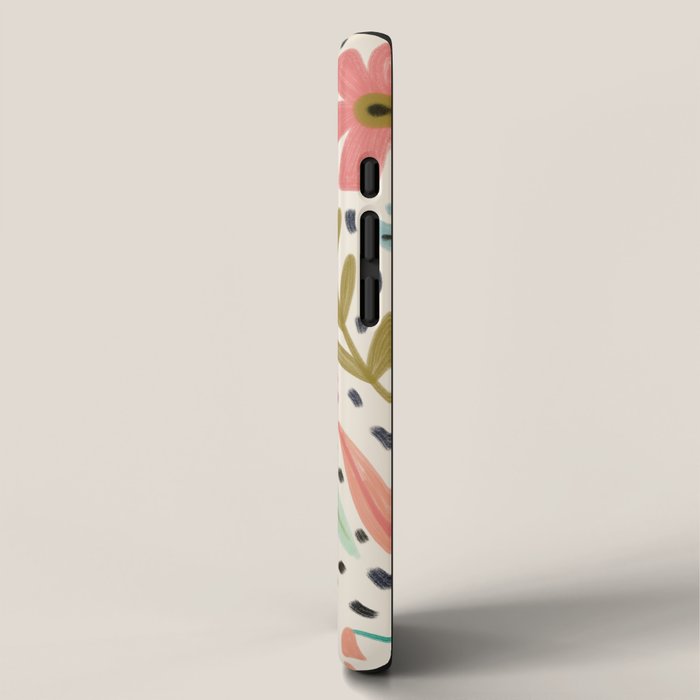 Spring Flower - Modern Floral iPhone Case Gallery Image 2