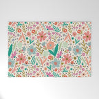 Spring Flower - Modern Floral Welcome Mat Gallery Image 1