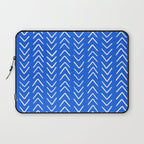 Mudcloth 01: Navy Blue Edition Laptop Sleeve Gallery Image 1