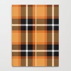 Orange + Black Plaid Notebook Gallery Image 4