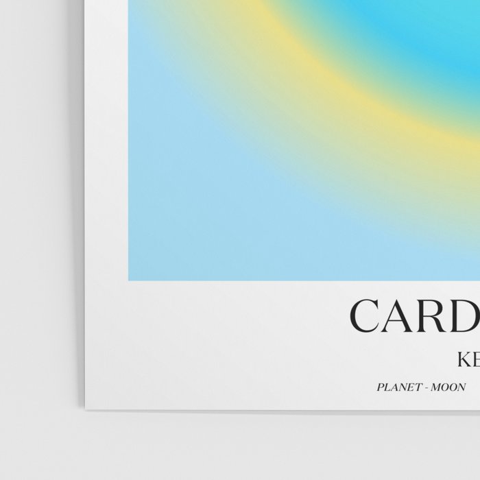 Cancer Gradient Print Poster Gallery Image 3