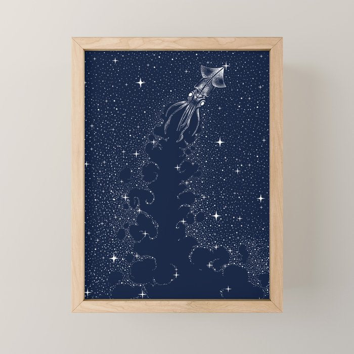 Star Inker Mini Art Print Gallery Image 1