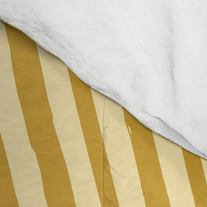 Bloc Lines Half-circle - Yellow Green Comforter Gallery Image 4
