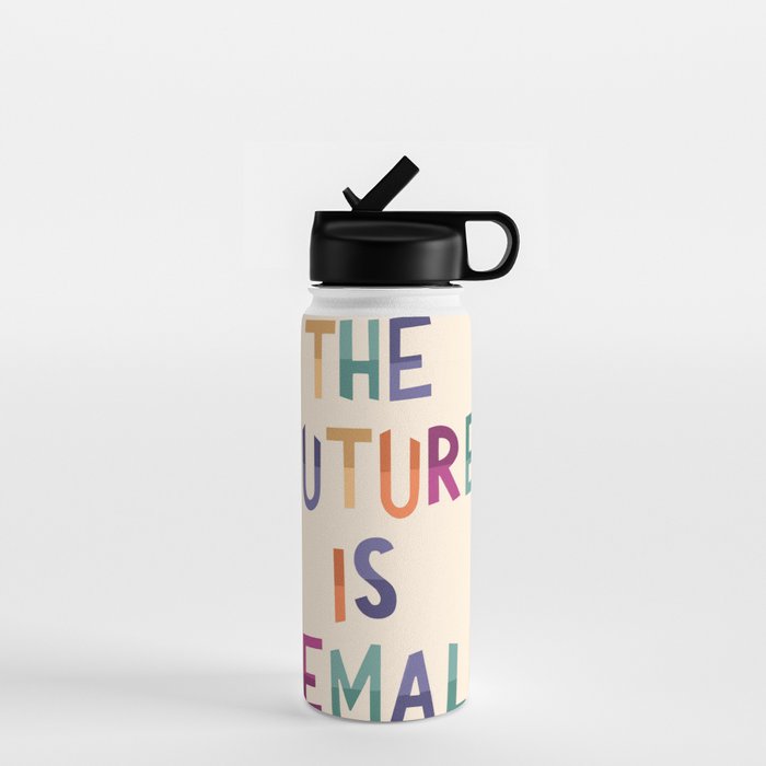 The future is female Water Bottle Gallery Image 1
