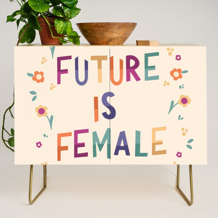 The future is female Credenza Gallery Image 1