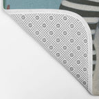 Striped Penguin Bath Mat Gallery Image 2