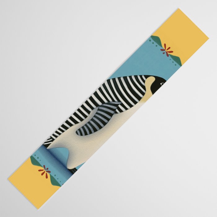 Striped Penguin Table Runner Gallery Image 3