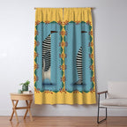 Striped Penguin Window Curtain Gallery Image 5