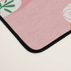 Vintage sweet dessert tea food art pattern Desk Mat Gallery Image 4