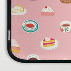Vintage sweet dessert tea food art pattern Laptop Sleeve Gallery Image 3