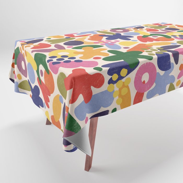 Bright Abstract Pattern #1 Tablecloth Gallery Image 1