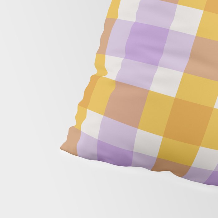 Soothing Geometric Blocks PY Pillow Sham Gallery Image 4