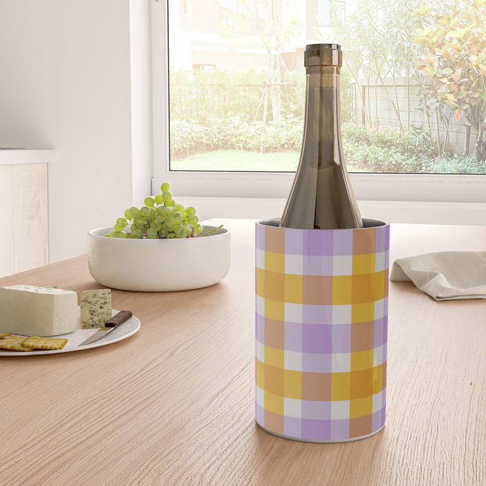Soothing Geometric Blocks PY Wine Chiller Gallery Image 4