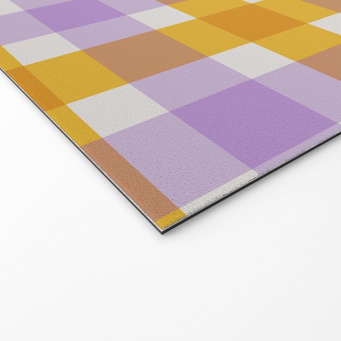 Soothing Geometric Blocks PY Welcome Mat Gallery Image 2